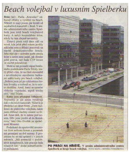 City Beach Article in MF DNES